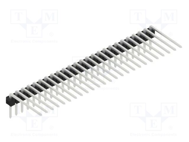 Connector: pin strips; pin header; male; PIN: 25; 2.54mm; THT; 1x25