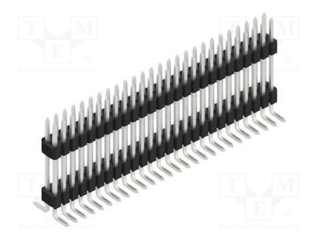Connector: pin strips; pin header; male; PIN: 52; 1.27mm; SMT; 2x26