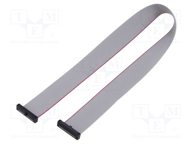 Ribbon cable with IDC connectors; Tape ph: 0.64mm; 355.6mm