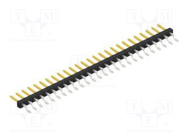 Connector: pin strips; pin header; male; PIN: 26; 2mm; SMT; 1x26