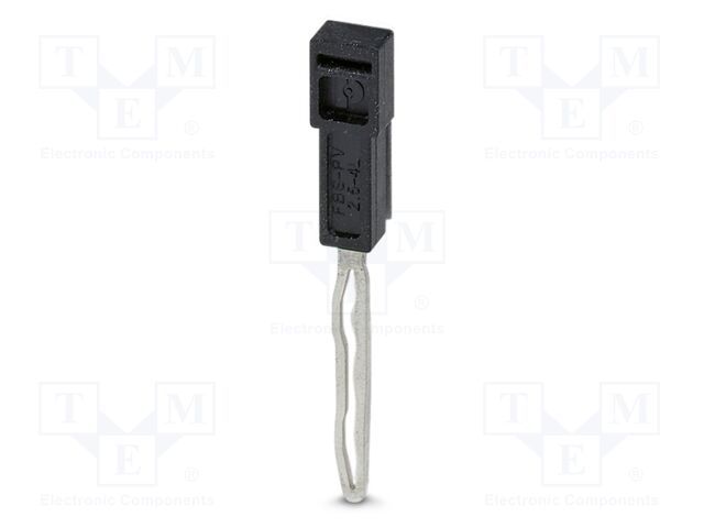 Bridge; PA; L: 30.6mm; ways: 1; W: 5mm; H: 3mm; Body: black