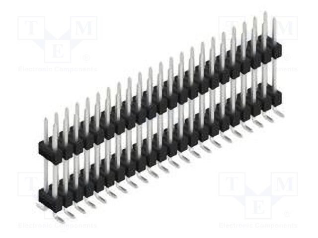Connector: pin strips; pin header; male; PIN: 44; 2.54mm; SMT; 2x22