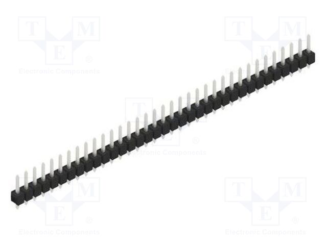 Connector: pin strips; pin header; male; PIN: 35; 2.54mm; THT; 1x35