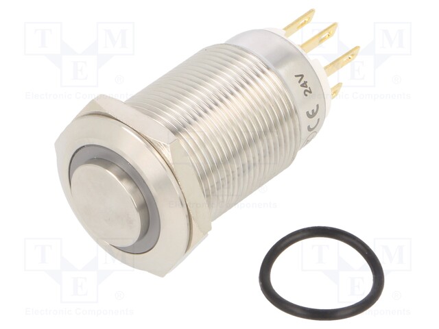 Switch: vandal resistant; Pos: 2; SPDT; 3A/220VAC; 5A/24VDC; IP65