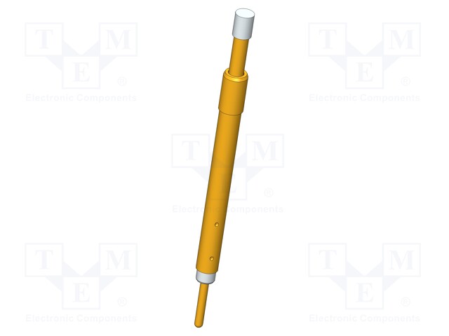 Needle-like test probe; Operational spring compression: 4.2mm