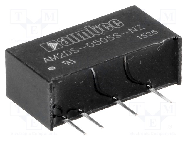 Converter: DC/DC; 2W; Uin: 4.5÷5.5V; 5VDC; Iout: 400mA; SIP7; 2.4g