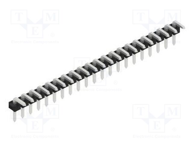 Connector: pin strips; pin header; male; PIN: 21; 2.54mm; THT; 1x21