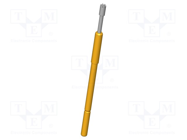 Test needle; Operational spring compression: 4mm; 8A; Ø: 1.5mm