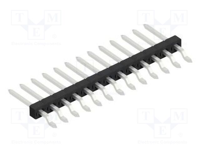 Connector: pin strips; pin header; male; PIN: 13; 2mm; SMT; 1x13
