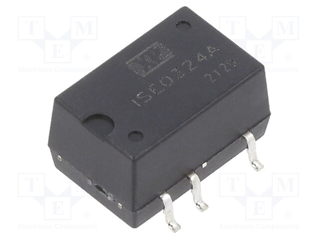Isolated Board Mount DC/DC Converter, 1.5kV Isolation, ITE, 1 Output, 1 W, 24 V, 42 mA