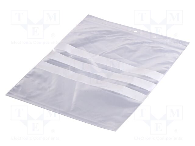 Self-seal bag; L: 250mm; Width: 200mm; Thick: 50um; polyetylene