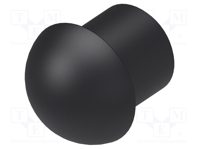Stopper; Mat: polyamide; Body: black; Entrelec; Ø: 9.7mm; -20÷100°C