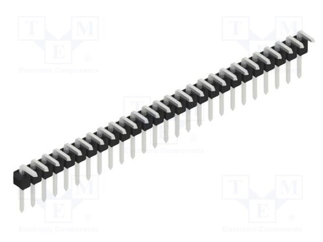 Connector: pin strips; pin header; male; PIN: 26; 2.54mm; THT; 1x26