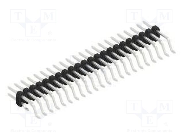 Connector: pin strips; pin header; male; PIN: 44; 2mm; SMT; 2x22