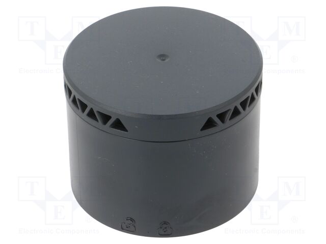 Module: sound signaller; anthracite; 24VDC; 24VAC; Ø70mm