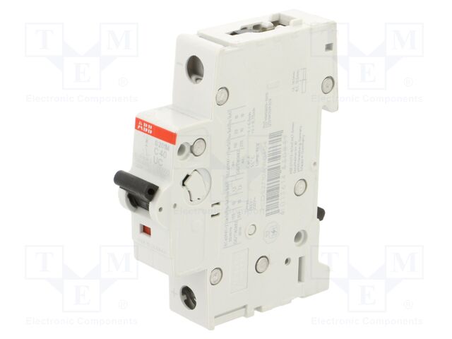 Circuit breaker; 230VAC; 220VDC; Inom: 40A; Poles: 1; Charact: C