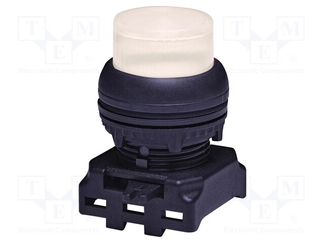 Switch: push-button; 22mm; white; LED; IP65; prominent; E; Pos: 2