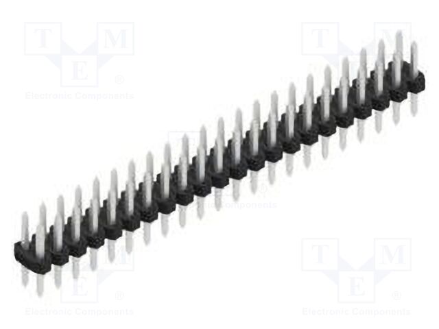 Connector: pin strips; pin header; male; PIN: 44; 2mm; THT; 2x22