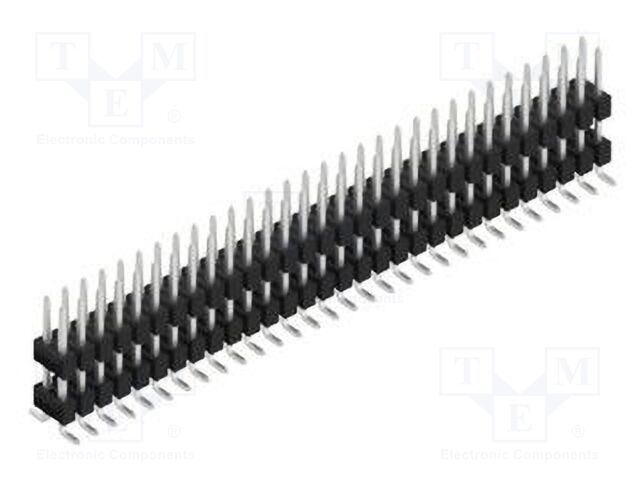 Connector: pin strips; pin header; male; PIN: 60; 2.54mm; SMT; 2x30