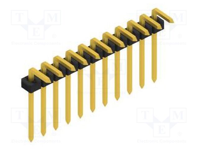 Connector: pin strips; pin header; male; PIN: 11; 2mm; THT; 1x11