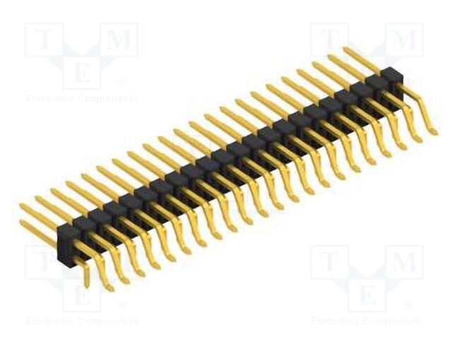 Connector: pin strips; pin header; male; PIN: 44; 2.54mm; SMT,THT