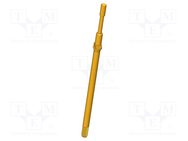 Test needle; Operational spring compression: 4mm; 8A; Ø: 1.4mm