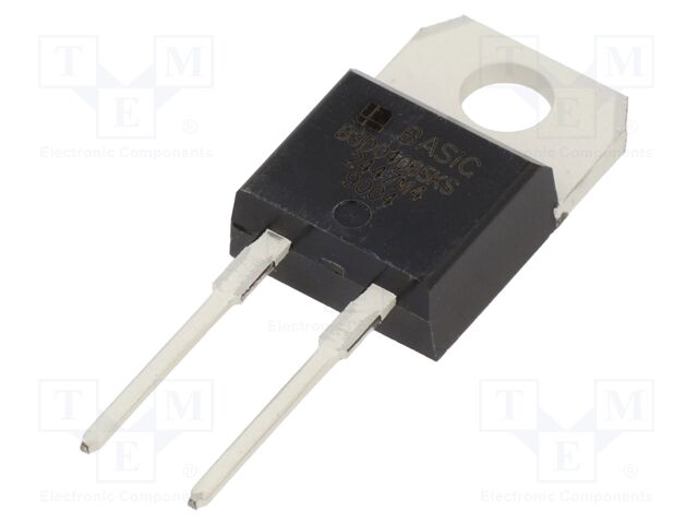 Diode: Schottky rectifying; SiC; THT; 650V; 4A; TO220ISO; 54W; tube