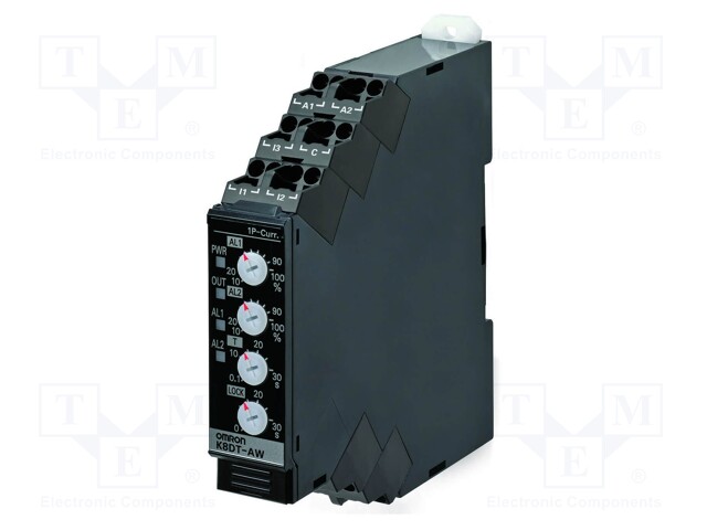 Module: current monitoring relay; AC/DC current; 24VAC; DIN; IP20