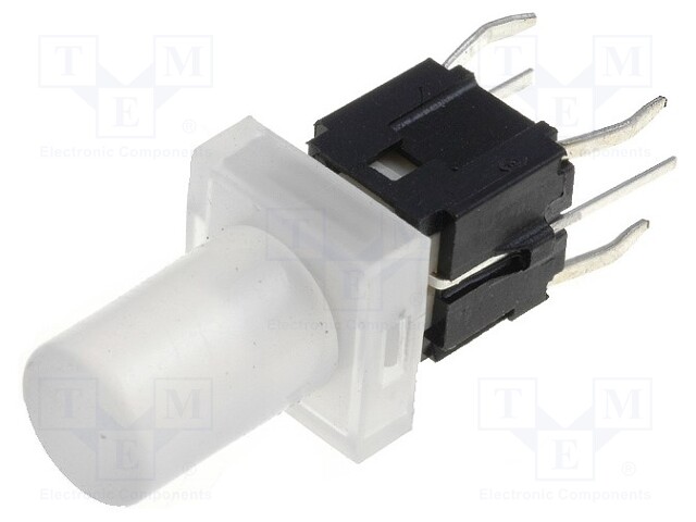 Switch: keypad; Pos: 2; SPST-NO; 0.05A/12VDC; colourless; blue; 1.6N