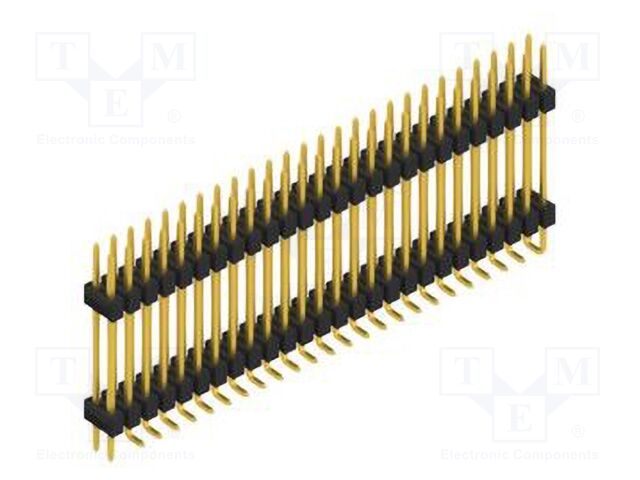 Connector: pin strips; pin header; male; PIN: 52; 2.54mm; SMT; 2x26