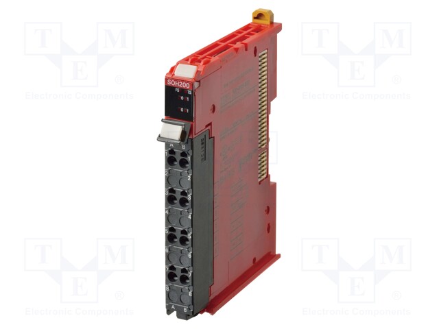 Module: safety; NX; 24VDC; Mounting: DIN; 0÷55°C; Safety cat: 3; IP20