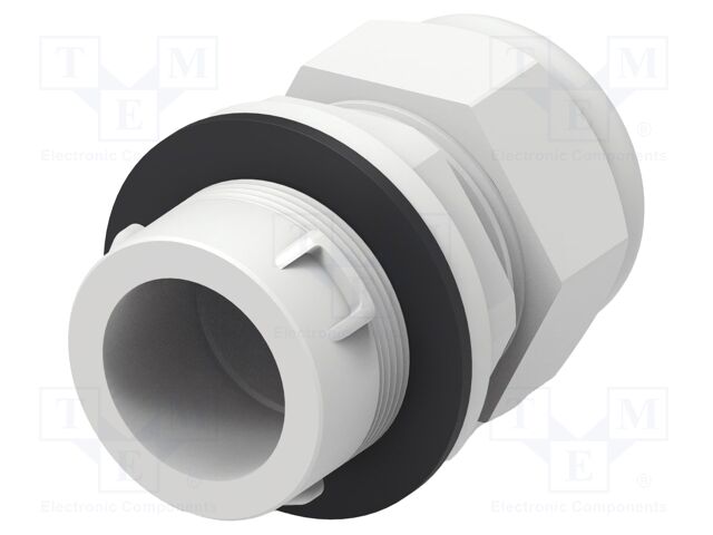 Cable gland; M40; IP68; Mat: polyamide; light grey; Entrelec