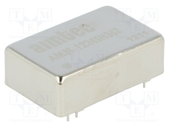 Converter: DC/DC; 3W; Uin: 18÷36VDC; Uout: 12VDC; Iout: 250mA; DIP24