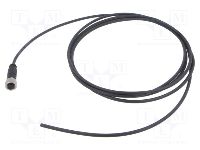 Connector: M12; plug; PIN: 4; female; A code-DeviceNet / CANopen