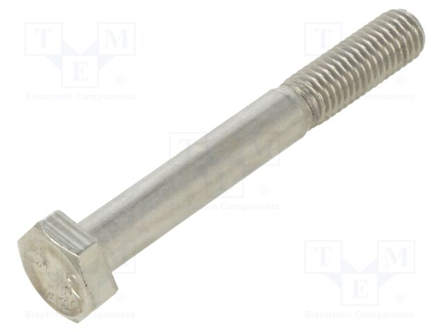 Screw; M10x80; 1.5; Head: hexagonal; A2 stainless steel; DIN 931