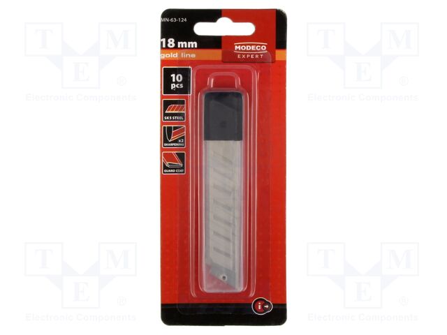 Blade; bent; 10pcs.
