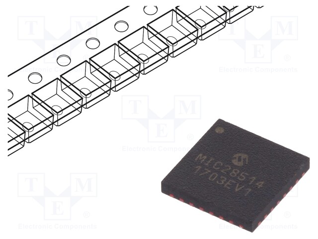 PMIC; DC/DC converter; Uoper: 4.5÷75V; Uout: 0.6÷32V; QFN32; buck