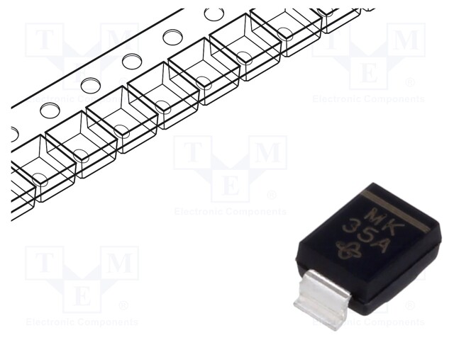 Diode: transil; 600W; 33.3V; 12.4A; unidirectional; DO215AA
