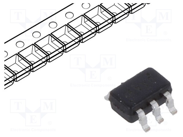 Transistor: N-MOSFET x2; unipolar; 20V; 0.7A; 190mW; SC70-6