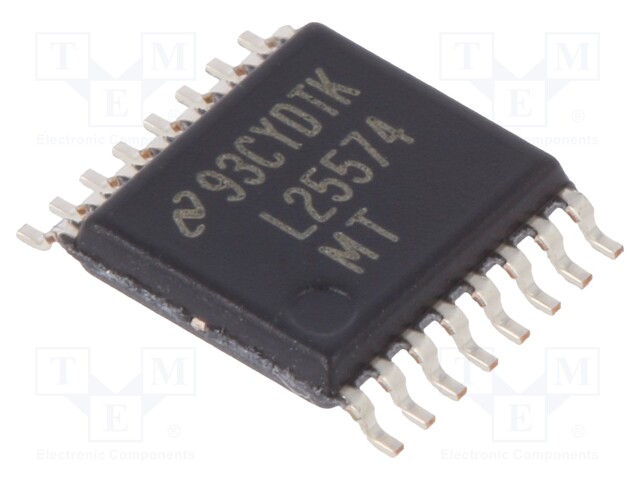 PMIC; DC/DC converter; Uin: 6÷42V; Uout: 1.23÷40V; TSSOP16; buck