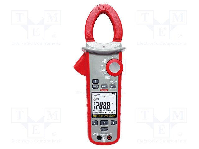 AC/DC digital clamp meter; LCD (10000); Sampling: 3x/s; 45mm