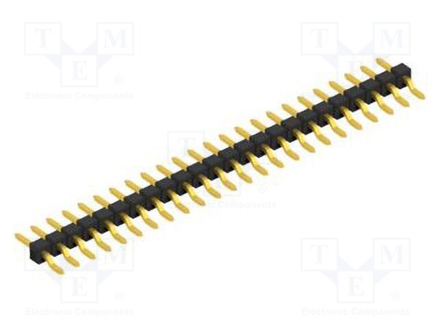 Connector: pin strips; pin header; male; PIN: 24; 2.54mm; SMT; 1x24