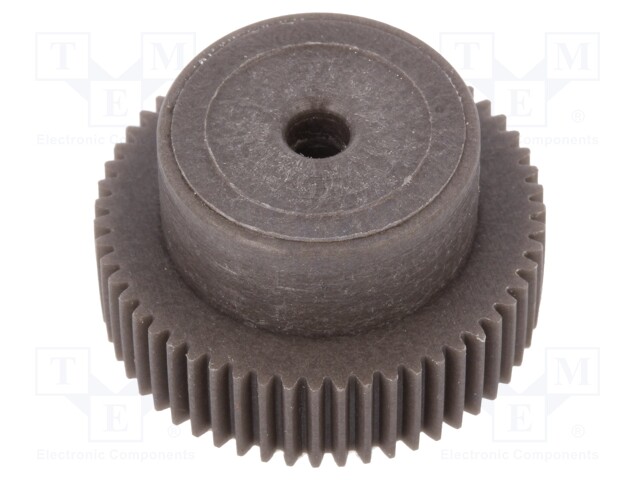 Spur gear; whell width: 16mm; Ø: 28.5mm; Number of teeth: 55; ZCL