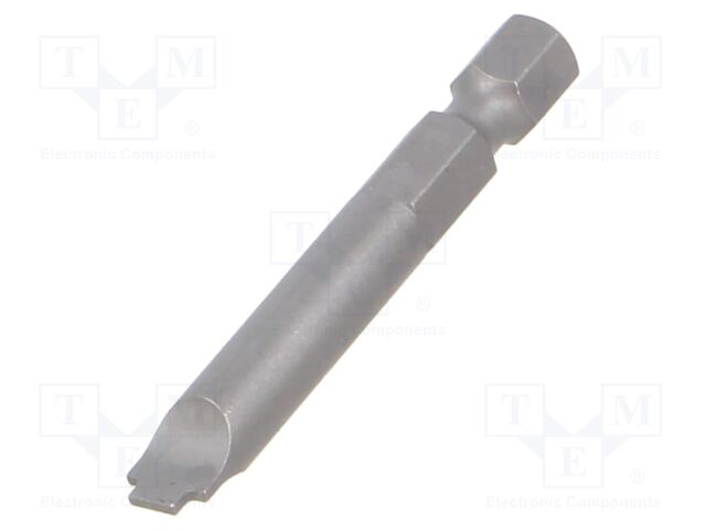 Screwdriver bit; slot; 6,5x0,9mm; Overall len: 50mm