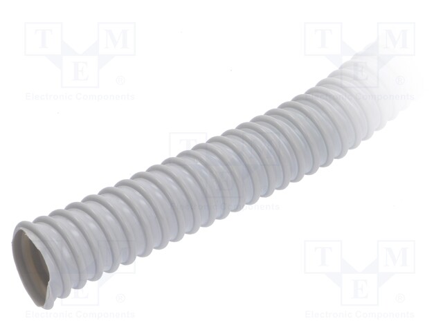 Protective tube; Conduit size: 25; PVC; grey; L: 30m; -5÷60°C