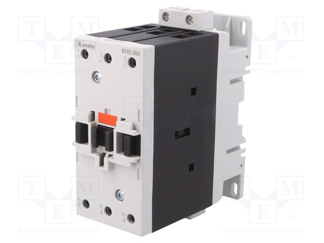 Contactor: 3-pole; NO x3; 230VAC; 65A; DIN; BF; screw terminals