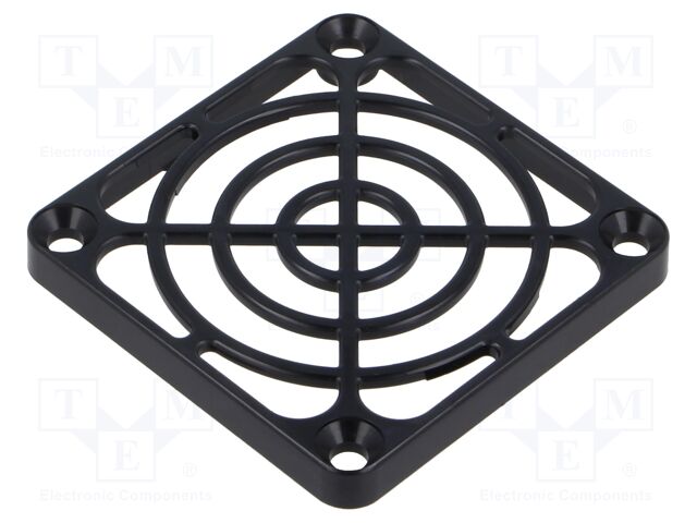 Guard; plastic; 60x60mm; Body dim: 60x60x6.3mm; Ø4.6mm