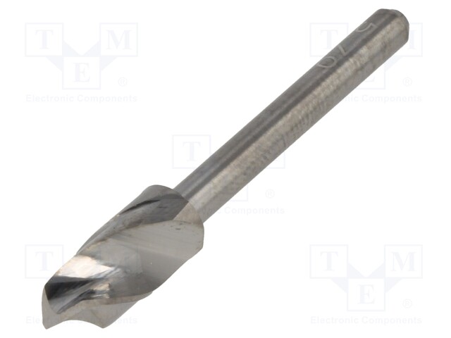 Drill bit; PCB; Ø: 5.7mm; L: 38.2mm; 1/8" (3,175mm)