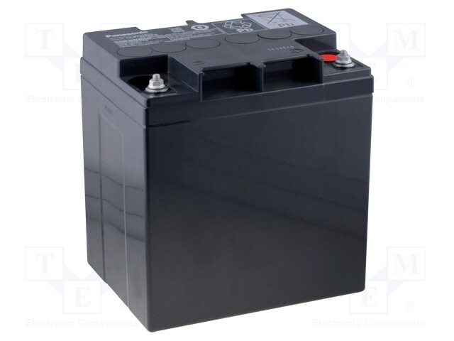 Re-battery: acid-lead; 12V; 24Ah; AGM; maintenance-free