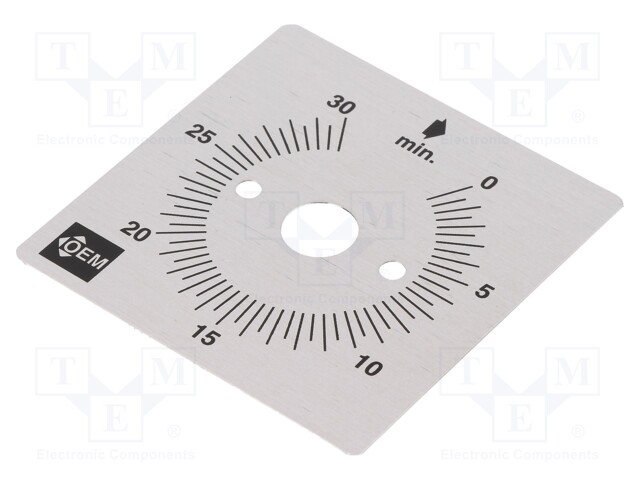 Scale for mechanical timer; Application: MI2R